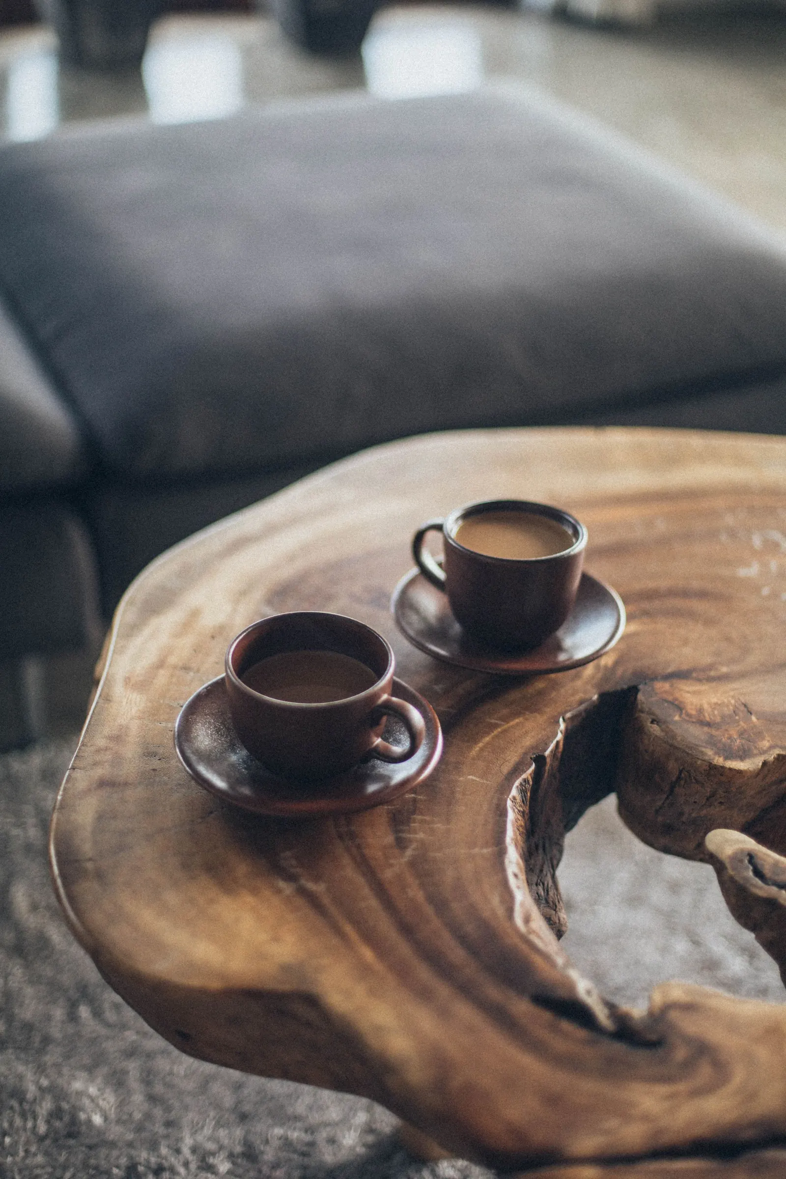 Coffee mugs, pair